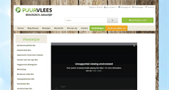 Desktop Screenshot of jppuurvlees.nl